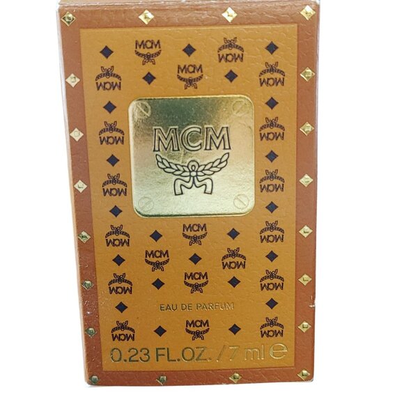 MCM Miniature Eau De Parfum Mini Leather Inspired Bottle Design Made In France - Picture 5 of 9